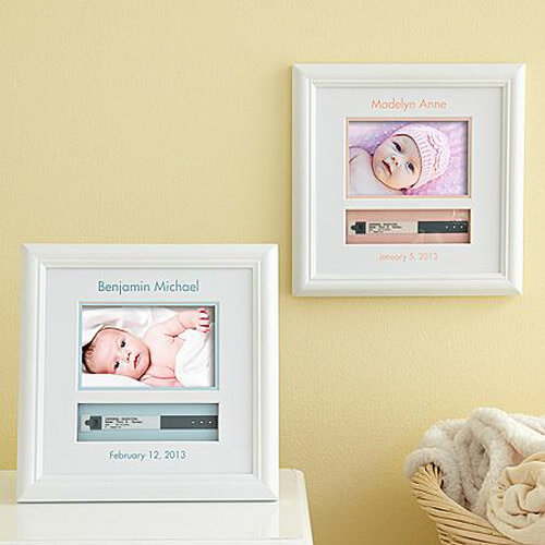 Baby Shower Gift Idea by Gifts.com - ID Bracelet Frame