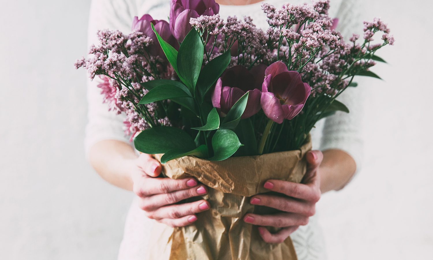 purple bouquet